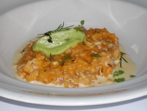 River cottage crab dish